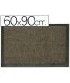 Basic grey dustproof paperflow rug 60x90 cm