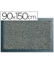 Alfombra fast-paperflow antipolvo lavable gris 90x150 cm