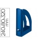 Revistero plastico q-connect azul opaco