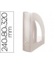 Revistero plastico q-connect transparente