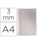 PVC and cardboard thermal binding cover 3mm spine box of 100 units