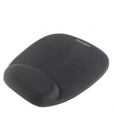 Alfombrilla para raton kensington con reposamuñecas espuma color negro