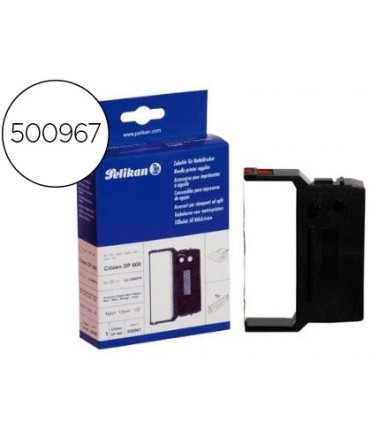 Cinta impresora pelikan para citizen dp 600 negro/rojo