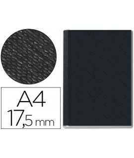 Rigid channel binding cover 73940095 black spine 17.5 mm capacity 175 sheets