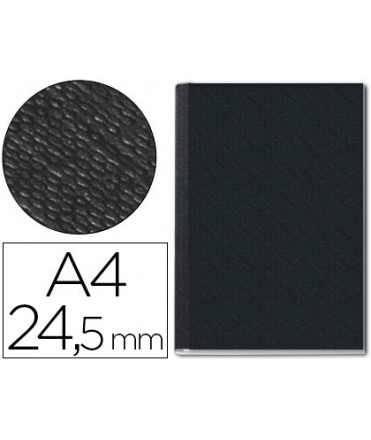 Tapa de encuadernacion impressbind rigida 73960095 negro lomo 24,5 mm capacidad 245 hojas