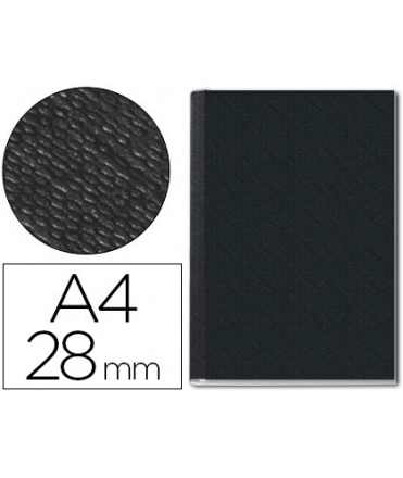 Tapa de encuadernacion impressbind rigida 73970095 negro lomo 28 mm capacidad 280 hojas