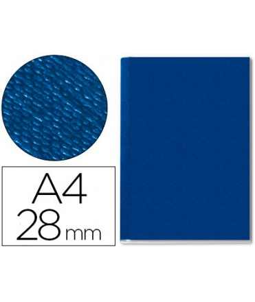 Tapa de encuadernacion impressbind rigida 73970035 azul lomo 28 mm capacidad 280 hojas