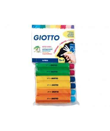 Portatizas plastico giotto blister de 5+1 de regalo