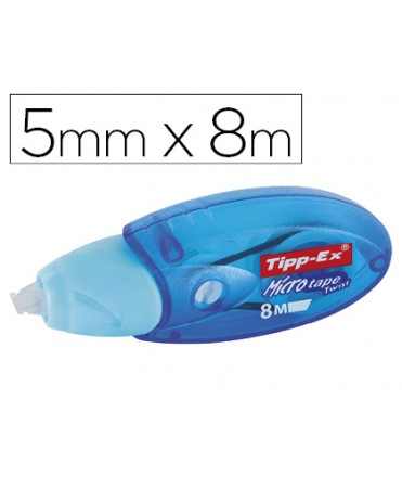 Corrector tipp-ex micro tape twist 5 mm x 8 mt
