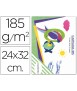 Cartulina iris 185 grs 24x32 en minipack de 10 hojas