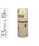 Cinta adhesiva scotch acordeon 550 33 m x 19 mm pack de 8 unidades