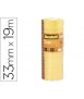 Scotch tape accordion 33 mt x 19 mm pack of 8 units