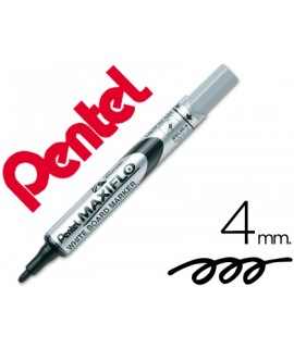Rotulador maxiflo pentel para pizarra blanca color negro