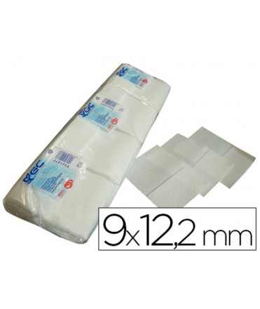 Servilleta mini gc blanca 9x12'2 cm 1 capa paquete de 400 unidades