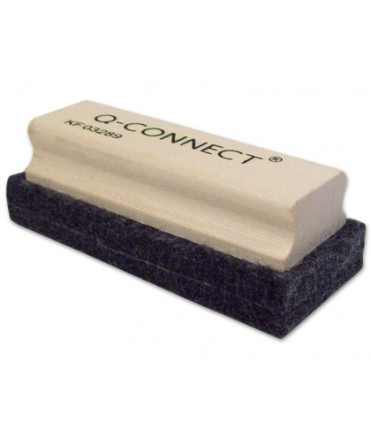 Borrador q-connect fieltro para pizarra 100x40 mm