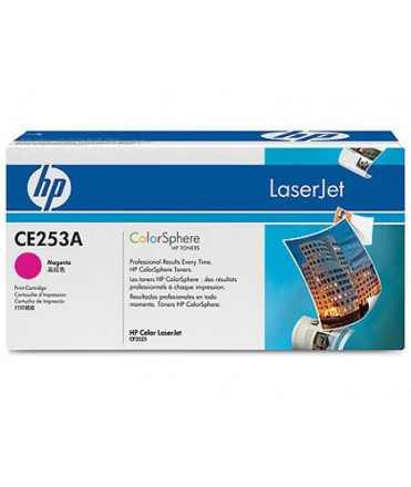 Toner hp laserjet color cp3525 magenta 7.000 pag