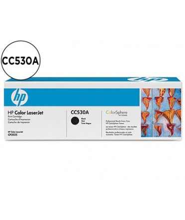 Toner hp laserjet color cp2025 negro 3.500 pag