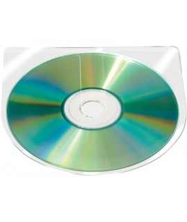 Self-adhesive CD q-connect sleeve without flap pack of 10 units