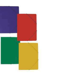 Carpeta amb bossa. Mida: 35x25 cm. Color groc. Acabat brillant