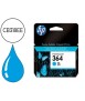 Ink-Jet hp 364 Cyan PhotoSmart Premium - C309A / C5300 Series / C6300 / B8500 / D5400 -300pag