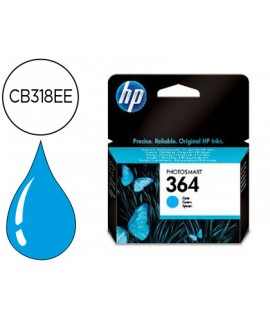 Ink-Jet hp 364 Cyan PhotoSmart Premium - C309A / C5300 Series / C6300 / B8500 / D5400 -300pag