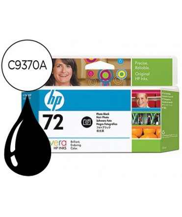 Ink-jet hp 72 negro foto designjet t610/1100 -130ml-