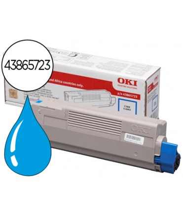 Toner oki c5850/5950/mc560 cian -6000pag- type c11