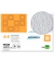 Papel dibujo liderpapel 210x297mm 300 g acuarela pack de 6 hojas