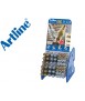 Rotulador artline marcador permanente tinta metalica gama oro y plata ek-900-999 expositor de 48 unidades