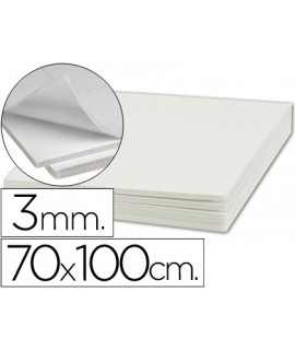 Foam board liderpapel white adhesive 1 side 70x100 cm thickness 3 mm