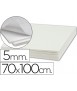 Carton pluma liderpapel blanco adhesivo 1 cara 70x100 cm espesor 5 mm