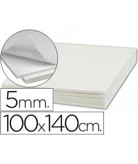 Carton pluma liderpapel blanco adhesivo 1 cara 100x140 cm espesor 5 mm