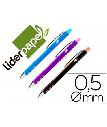 Portaminas liderpapel 0,5 mm colores surtidos