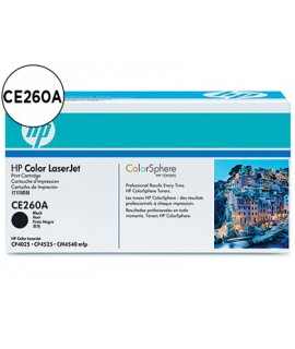Laserjet hp color toner cp4025/cp4525 -ce260a- black 8,500 pages