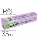 Pintura laca cristal la pajarita kids 35 ml caja de 6 unidades colores surtidos + pincel