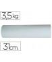 Papel blanco bobina ancho 31 cm longitud 250 mt gramaje 50 gr peso 3,5 kg