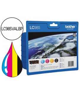 Ink-Jet brother LC-985Val 4 Colors Value Pack Black/Cyan/Magenta/Yellow DCP-J315W