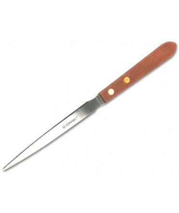 Abrecartas q-connect con mango de madera longitud 215 mm