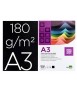 Cardboard liderpapel a3 180g/m2 black pack of 100 sheets