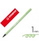 Rotulador stabilo acuarelable pen 68 verde hielo punta gruesa 1mm