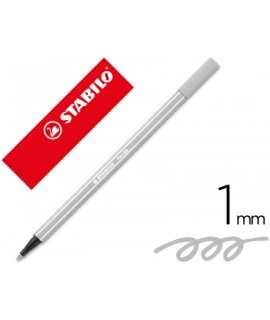 Watercolor stabilo pen pen 68 pale bluish gray thick tip 1mm