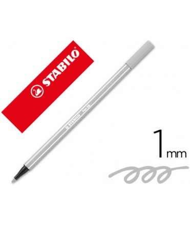 Watercolor stabilo pen pen 68 pale bluish gray thick tip 1mm