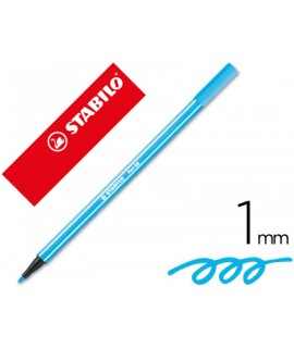 Watercolor stabilo pen pen 68 sky blue thick tip 1mm
