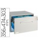 archisystem filing cabinet for lockable hanging folders 356x474x303 mm grey colour