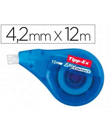 Corrector tipp-ex easy lateral 4.2 mm x 12 mt