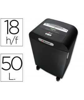 Rexel Anti-Jam Document Shredder Mercury RDX1850 Cutting Capacity 18 H Shreds Cards & CDs
