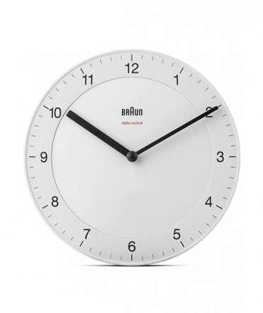 Reloj de pared BC06W-DCF, blanco
