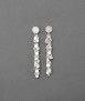 Clemens A Earrings, Silver