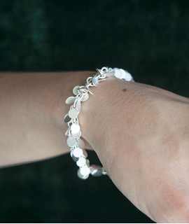 Polsera Clemens B, plata 