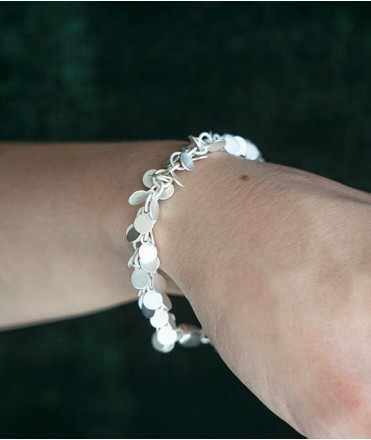 Polsera Clemens B, plata 